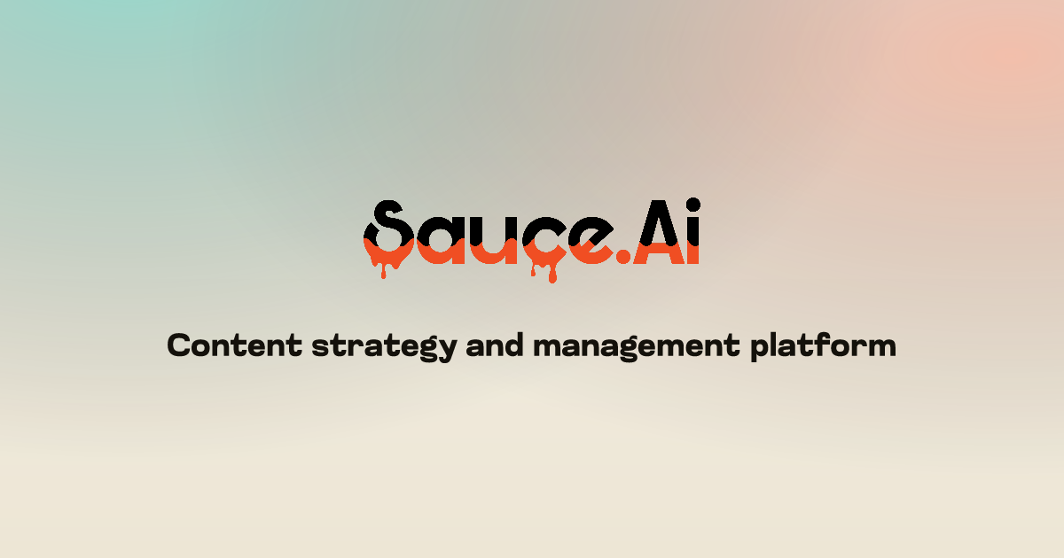 Sauce.ai